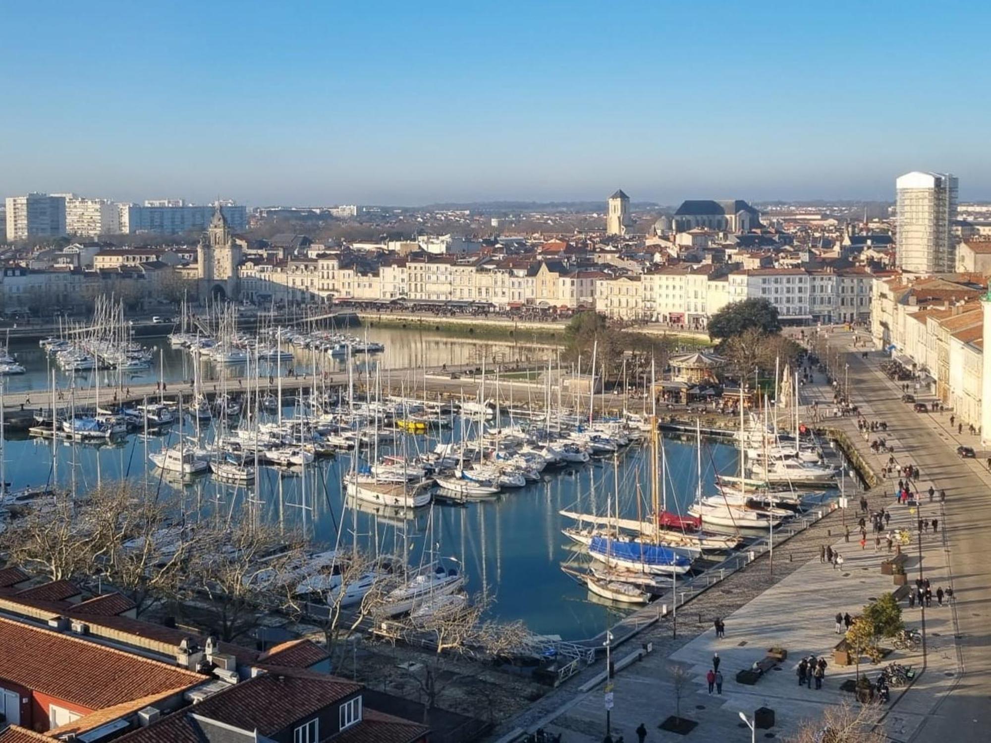 Charmant Studio 37M2 Centre-Ville La Rochelle, Proche Vieux Port, Equipe Pour 2/3 Personnes - Fr-1-535-40 ラ・ロシェル エクステリア 写真